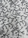 Cut Piece SALE- Premium Designer HAKUBA CHIKANKARI FABRICS IN SALE - Cut SIZE (1) METER