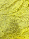 Cut Piece SALE- Premium Designer HAKUBA CHIKANKARI FABRICS IN SALE - Cut SIZE (1.25) METER