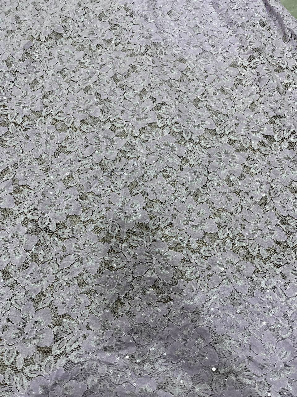 Cut Piece SALE- Premium Designer HAKUBA CHIKANKARI FABRICS IN SALE - Cut SIZE (1.25) METER