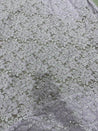 Cut Piece SALE- Premium Designer HAKUBA CHIKANKARI FABRICS IN SALE - Cut SIZE (1.25) METER