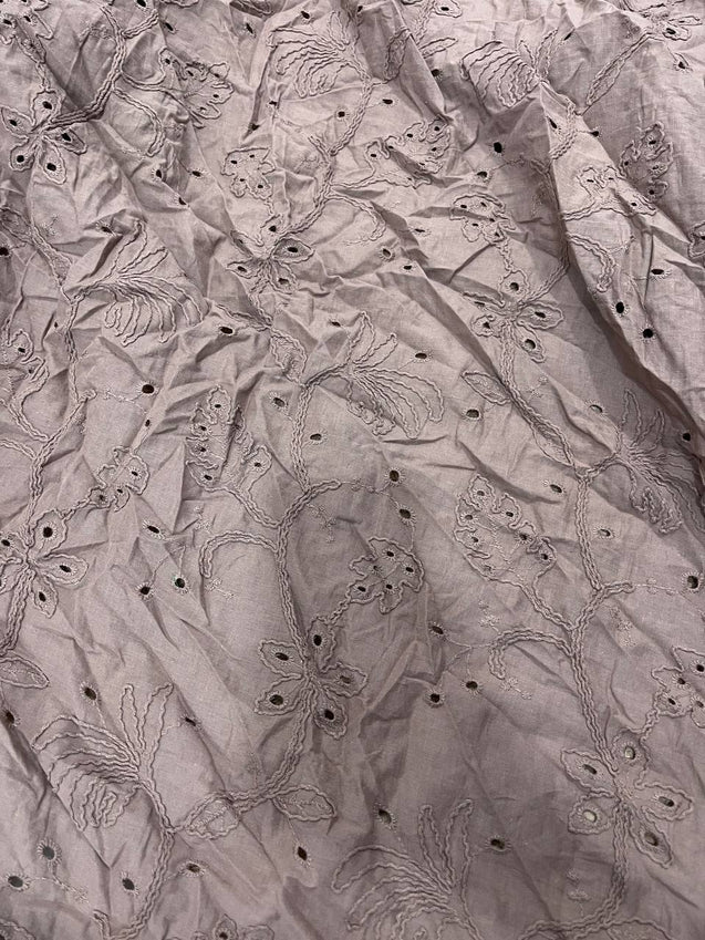 Cut Piece SALE- Premium Designer HAKUBA CHIKANKARI FABRICS IN SALE - Cut SIZE (3) METER