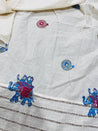 Cut Piece SALE- Premium Designer HAKUBA CHIKANKARI FABRICS IN SALE - Cut SIZE (2) METER