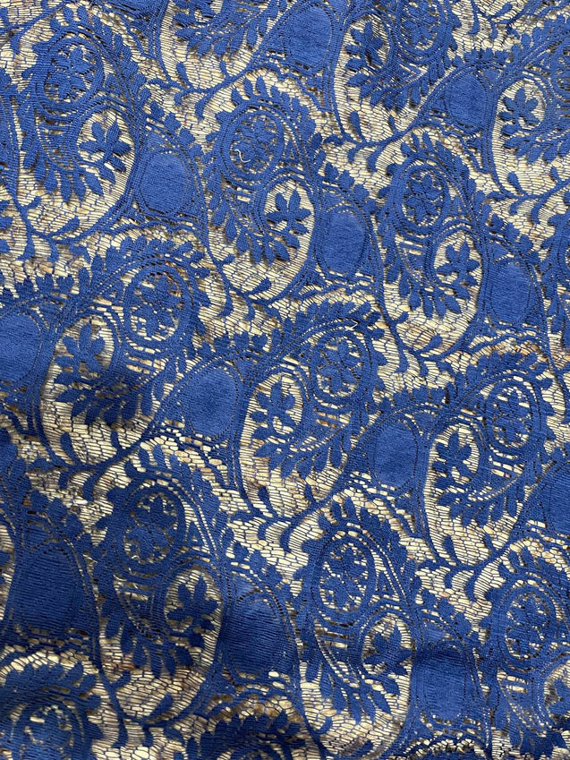 Cut Piece SALE- Premium Designer HAKUBA CHIKANKARI FABRICS IN SALE - Cut SIZE (5) METER