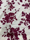 Cut Piece SALE- Premium Designer HAKUBA CHIKANKARI FABRICS IN SALE - Cut SIZE (1.50) METER