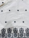 Cut Piece SALE- Premium Designer HAKUBA CHIKANKARI FABRICS IN SALE - Cut SIZE (2) METER