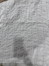 Cut Piece SALE- Premium Designer HAKUBA CHIKANKARI FABRICS IN SALE - Cut SIZE (0.70) METER