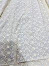 Cut Piece SALE- Premium Designer HAKUBA CHIKANKARI FABRICS IN SALE - Cut SIZE (1.50) METER