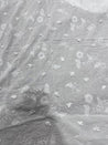 Cut Piece SALE- Premium Designer HAKUBA CHIKANKARI FABRICS IN SALE - Cut SIZE (1.25) METER
