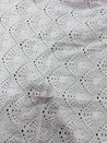 Cut Piece SALE- Premium Designer HAKUBA CHIKANKARI FABRICS IN SALE - Cut SIZE (0.50) METER