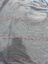 Cut Piece SALE- Premium Designer HAKUBA CHIKANKARI FABRICS IN SALE - Cut SIZE (1) METER