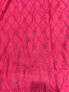 Cut Piece SALE- Premium Designer HAKUBA CHIKANKARI FABRICS IN SALE - Cut SIZE (2.25) METER