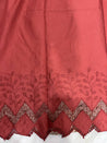 Cut Piece SALE- Premium Designer HAKUBA CHIKANKARI FABRICS IN SALE - Cut SIZE (0.80) METER