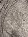 Cut Piece SALE- Premium Designer HAKUBA CHIKANKARI FABRICS IN SALE - Cut SIZE (4) METER