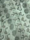 Cut Piece SALE- Premium Designer HAKUBA CHIKANKARI FABRICS IN SALE - Cut SIZE (0.80) METER