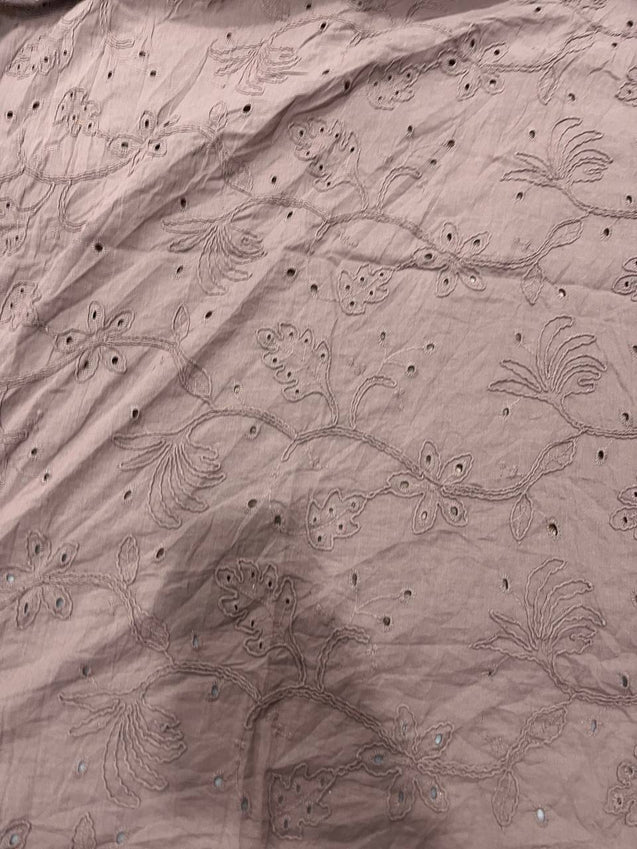 Cut Piece SALE- Premium Designer HAKUBA CHIKANKARI FABRICS IN SALE - Cut SIZE (2.50) METER