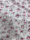 Cut Piece SALE- Premium Designer HAKUBA CHIKANKARI FABRICS IN SALE - Cut SIZE (3.40) METER