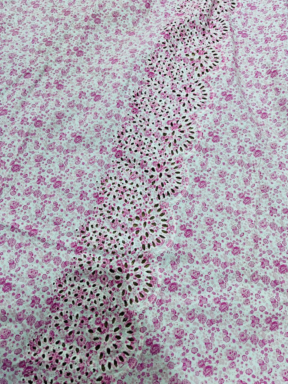 Cut Piece SALE- Premium Designer HAKUBA CHIKANKARI FABRICS IN SALE - Cut SIZE (0.80) METER