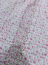 Cut Piece SALE- Premium Designer HAKUBA CHIKANKARI FABRICS IN SALE - Cut SIZE (0.80) METER