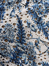 Cut Piece SALE- Premium Designer HAKUBA CHIKANKARI FABRICS IN SALE - Cut SIZE (1.50) METER