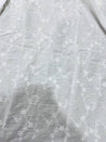 Cut Piece SALE- Premium Designer HAKUBA CHIKANKARI FABRICS IN SALE - Cut SIZE (1.50) METER
