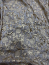 Cut Piece SALE- Premium Designer HAKUBA CHIKANKARI FABRICS IN SALE - Cut SIZE (2.50) METER