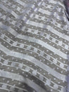 Cut Piece SALE- Premium Designer HAKUBA CHIKANKARI FABRICS IN SALE - Cut SIZE (5) METER