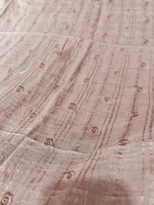 Cut Piece SALE- Premium Designer HAKUBA CHIKANKARI FABRICS IN SALE - Cut SIZE (2) METER