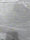 Cut Piece SALE- Premium Designer HAKUBA CHIKANKARI FABRICS IN SALE - Cut SIZE (1.55) METER