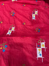 Cut Piece SALE- Premium Designer HAKUBA CHIKANKARI FABRICS IN SALE - Cut SIZE (3) METER