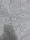 Cut Piece SALE- Premium Designer HAKUBA CHIKANKARI FABRICS IN SALE - Cut SIZE (3) METER