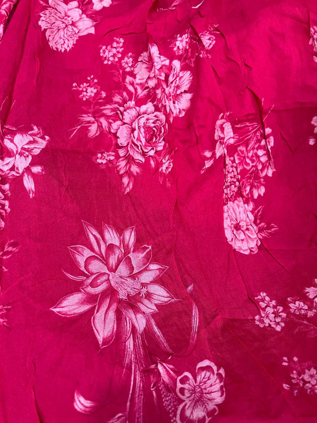Cut Piece SALE- Premium Designer HAKUBA CHIKANKARI FABRICS IN SALE - Cut SIZE (3) METER