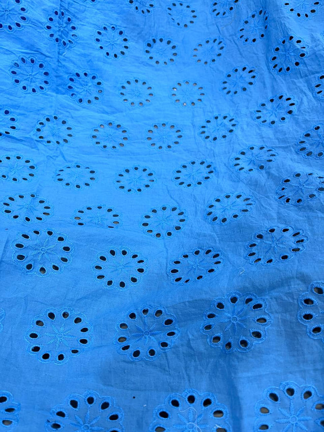 Cut Piece SALE- Premium Designer HAKUBA CHIKANKARI FABRICS IN SALE - Cut SIZE (2.5) METER