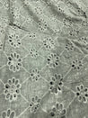 Cut Piece SALE- Premium Designer HAKUBA CHIKANKARI FABRICS IN SALE - Cut SIZE (1.85) METER