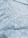 Cut Piece SALE- Premium Designer HAKUBA CHIKANKARI FABRICS IN SALE - Cut SIZE (2) METER
