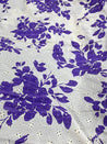 Cut Piece SALE- Premium Designer HAKUBA CHIKANKARI FABRICS IN SALE - Cut SIZE (3) METER