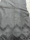 Cut Piece SALE- Premium Designer HAKUBA CHIKANKARI FABRICS IN SALE - Cut SIZE (2.25) METER
