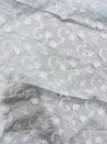 Cut Piece SALE- Premium Designer HAKUBA CHIKANKARI FABRICS IN SALE - Cut SIZE (0.25) METER