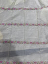 Cut Piece SALE- Premium Designer HAKUBA CHIKANKARI FABRICS IN SALE - Cut SIZE (1.50) METER