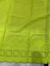 Cut Piece SALE- Premium Designer HAKUBA CHIKANKARI FABRICS IN SALE - Cut SIZE (1) METER
