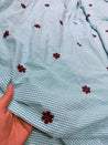 Most Premium Pure Hakuba Chikankari Cotton Fabric (Big WIDTH!!)