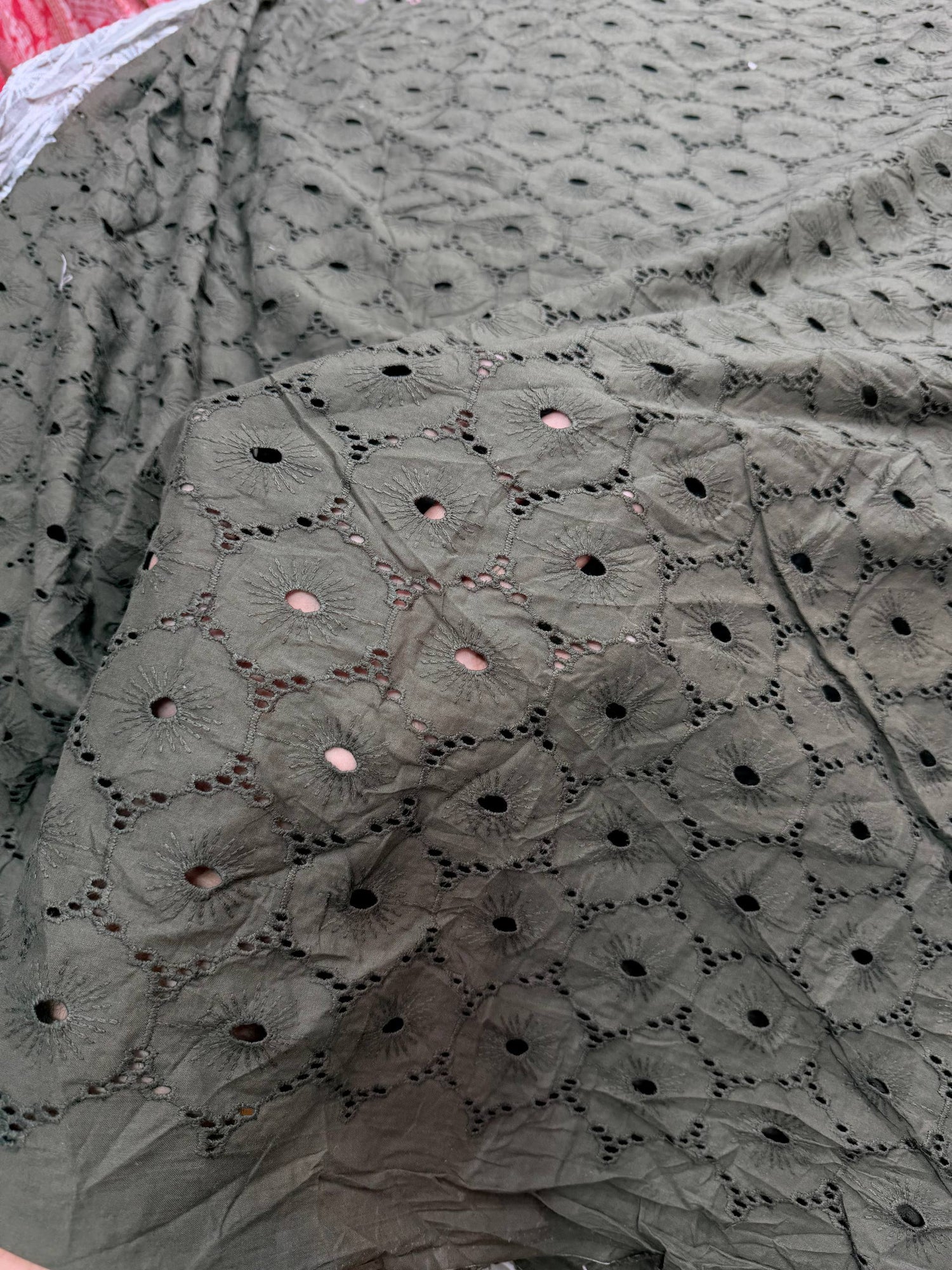 Most Premium Pure Hakuba Chikankari Cotton Fabric (Big WIDTH!!)