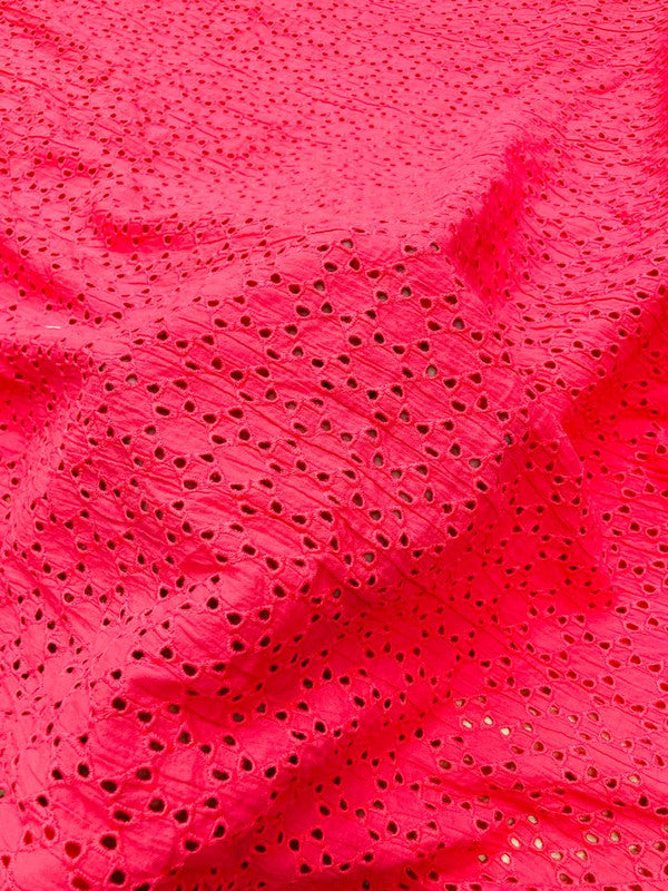 Most Premium Pure Cotton Hakuba Chikankari Fabric (Big WIDTH!!)