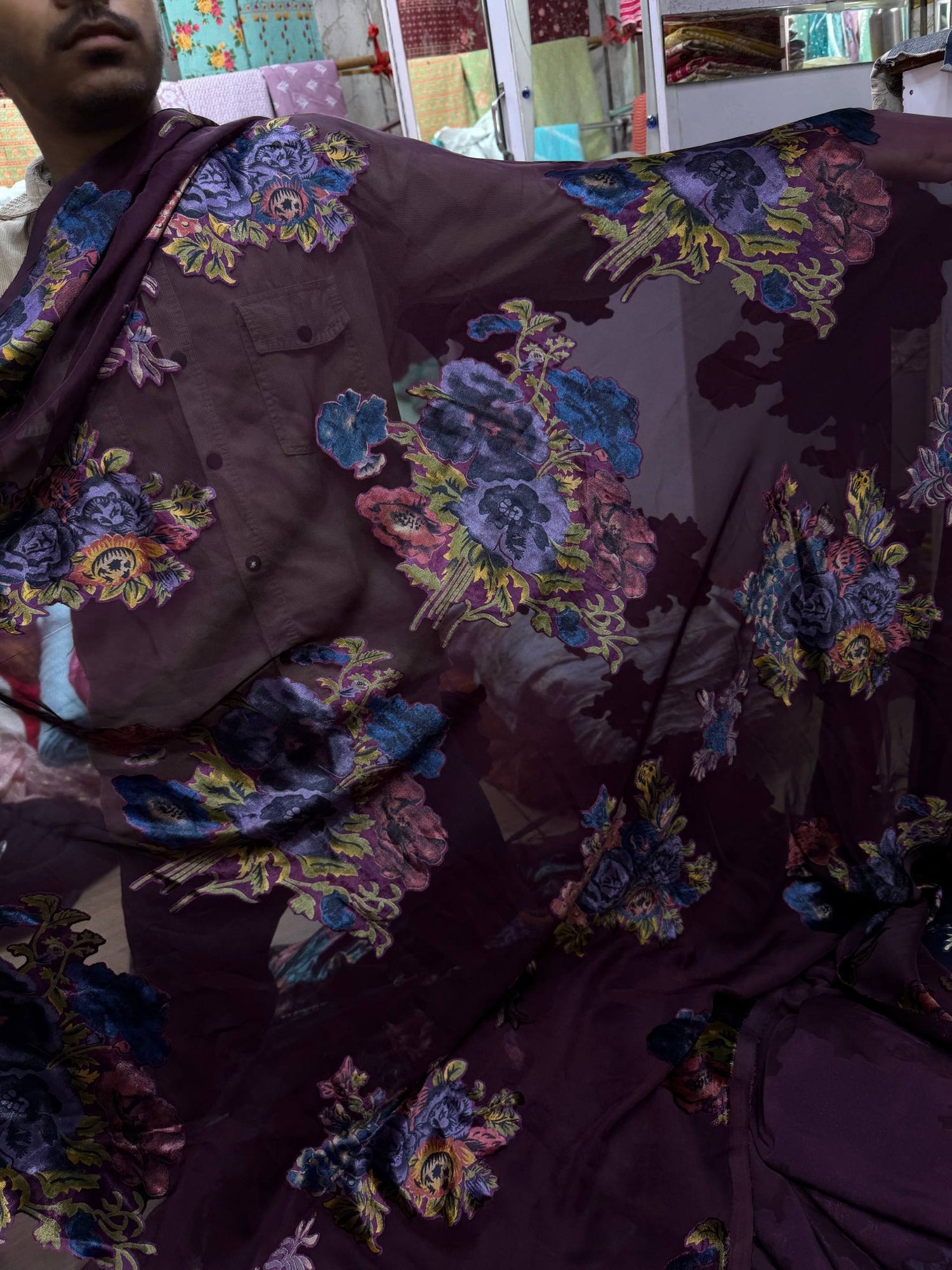 Most Premium Imported Plachi Brasso Velvet (Big WIDTH!!)