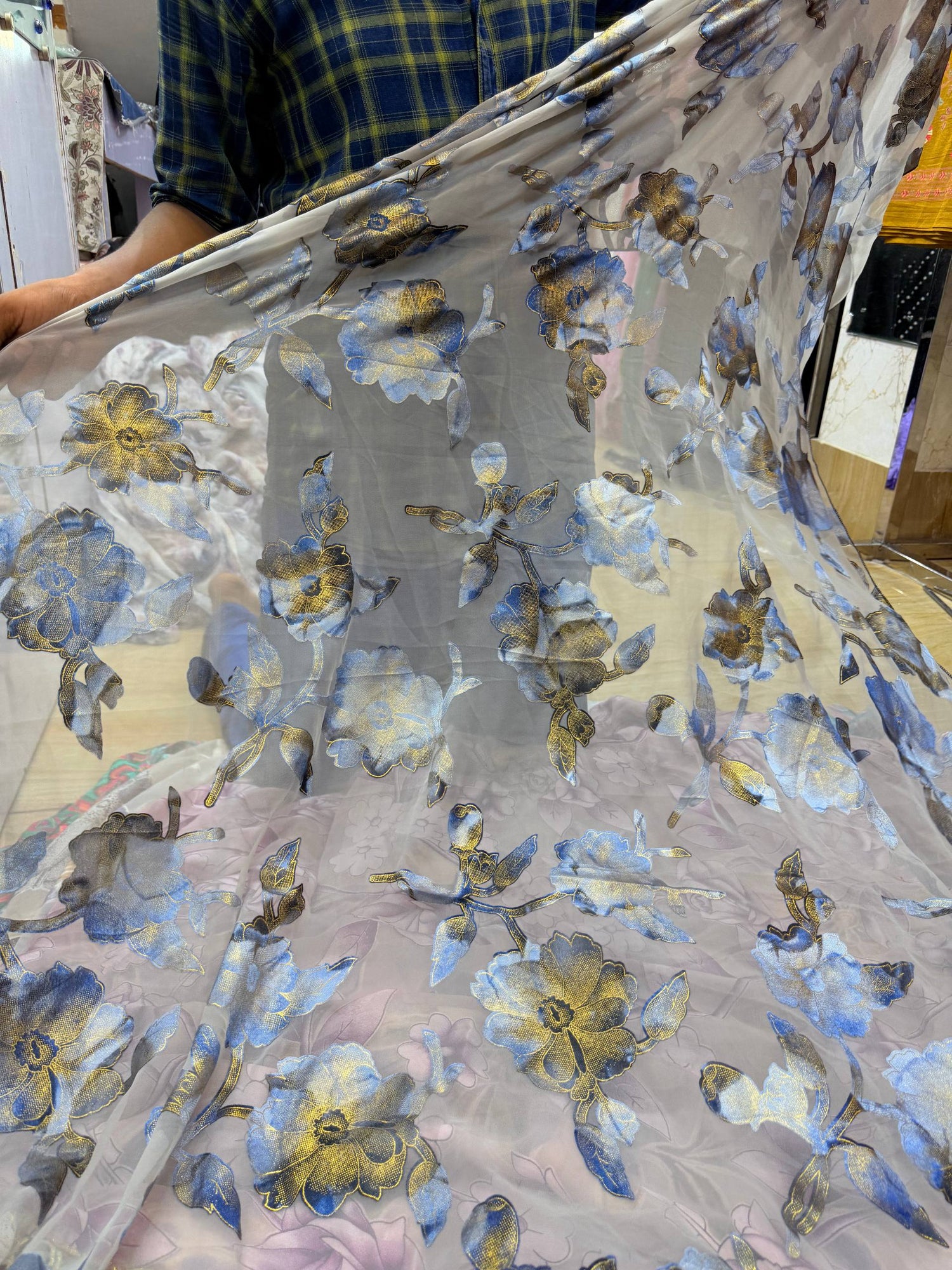 Most Premium Plachi Brasso Dupatta