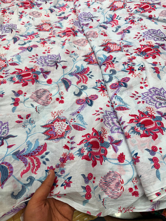 (SALE Prices) Most Premium Pure Cotton PRINTED FABRIC
