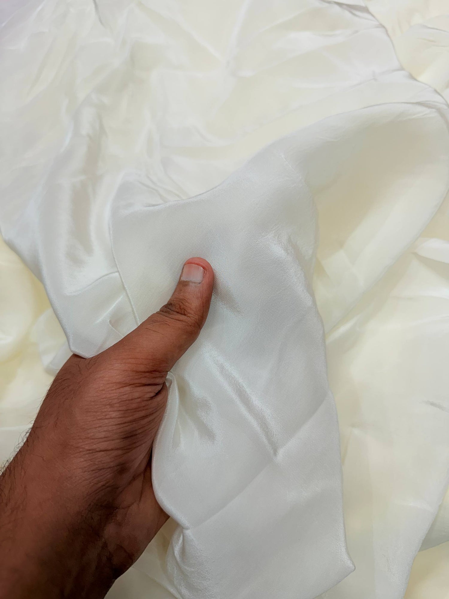 Most Premium Pure Natural CREPE FABRIC (Big WIDTH!!)