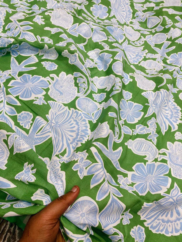 (On SALE Prices) Premium Pure Double Cloth Cotton Printed Complete Suit Set