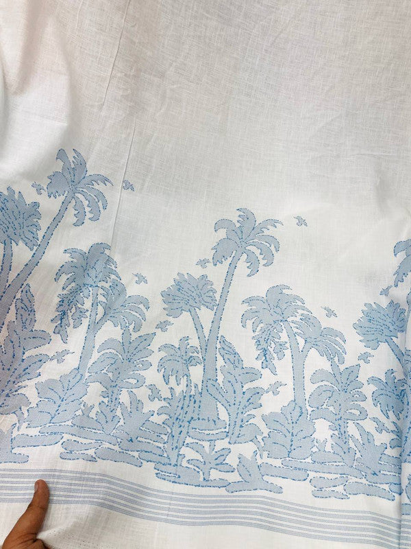 Most Premium BRANDED Pure LINEN Cotton PRINTED FABRIC (Big WIDTH!!)