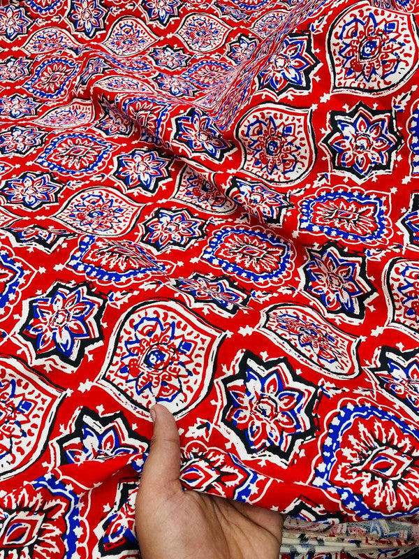Most Premium BRANDED Pure Cotton PRINTED FABRIC (Big WIDTH!!)
