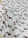 Most Premium Pure Fine Thread Embroidery Cotton FABRIC (Big WIDTH!!)